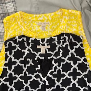 Hanna & Gracie sleeveless tops.